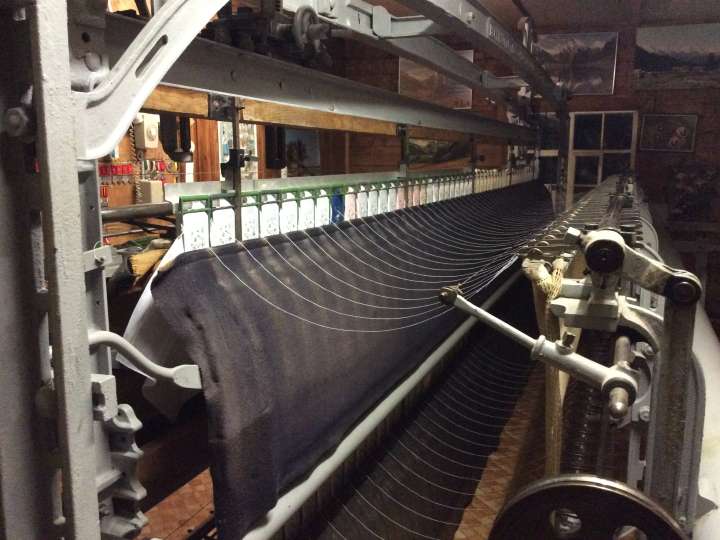 Besichtigung Handstickereimaschine