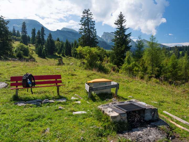 Grillplatz Iltios, Unterwasser