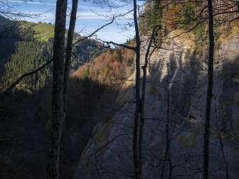 Aussicht auf der Wanderung