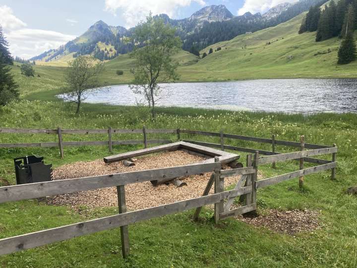 Grillplatz am Gräppelensee, Unterwasser