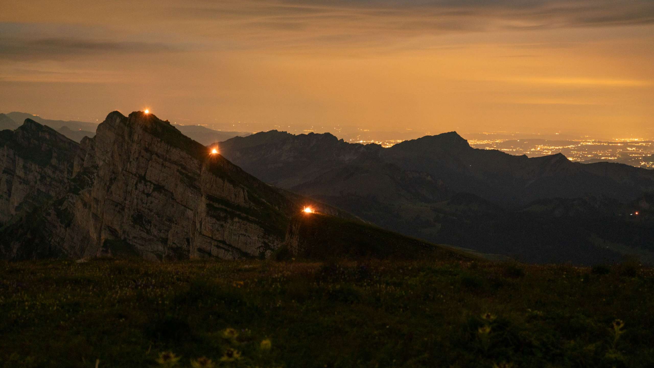 höhenfeuer, Churfirsten, Toggenburg, 2023, feuer