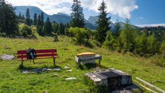 Grillplatz Iltios, Unterwasser