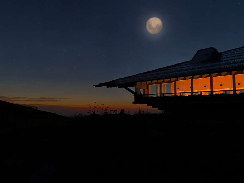 Vollmond Dinner auf dem Chäserrugg