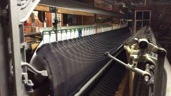 Besichtigung Handstickereimaschine